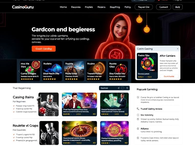 Kazinoguru is your trusted source for comprehensive gambling game guides, expert strategies, and casino reviews. Find tips on poker, slots, blackjack, roulette, and learn to play responsibly with verified data and insights.